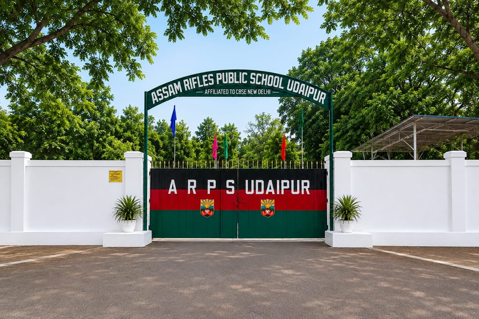 Main Campus, Assam Rifles Public School, Udaipur